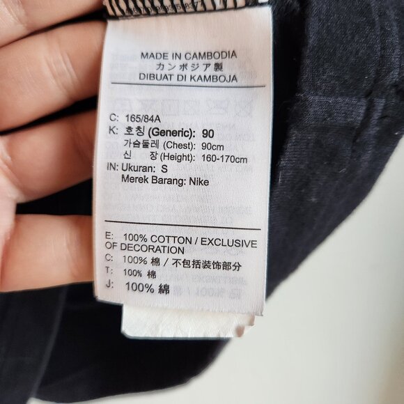 Comme des Garçons × Nike 2019 Collab Tee – Size S - Picture 7 of 9